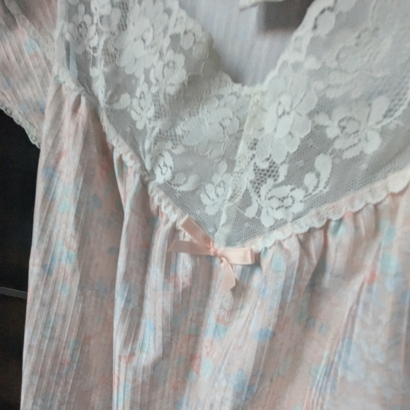 📼Vintage 90's St. Michael from Marks & Spencer Lingerie Nightgown Nightie - XL - Picture 7 of 11